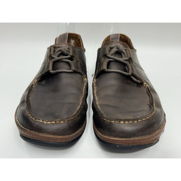 Olukai Ohana Lace-Up Shoes Mens Size 11 Nubuck Leather Casual Comfort 10171-6333 main image 4